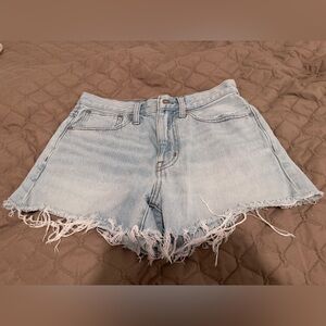 Madewell Blue Jean Shorts Relaxed fit high waisted